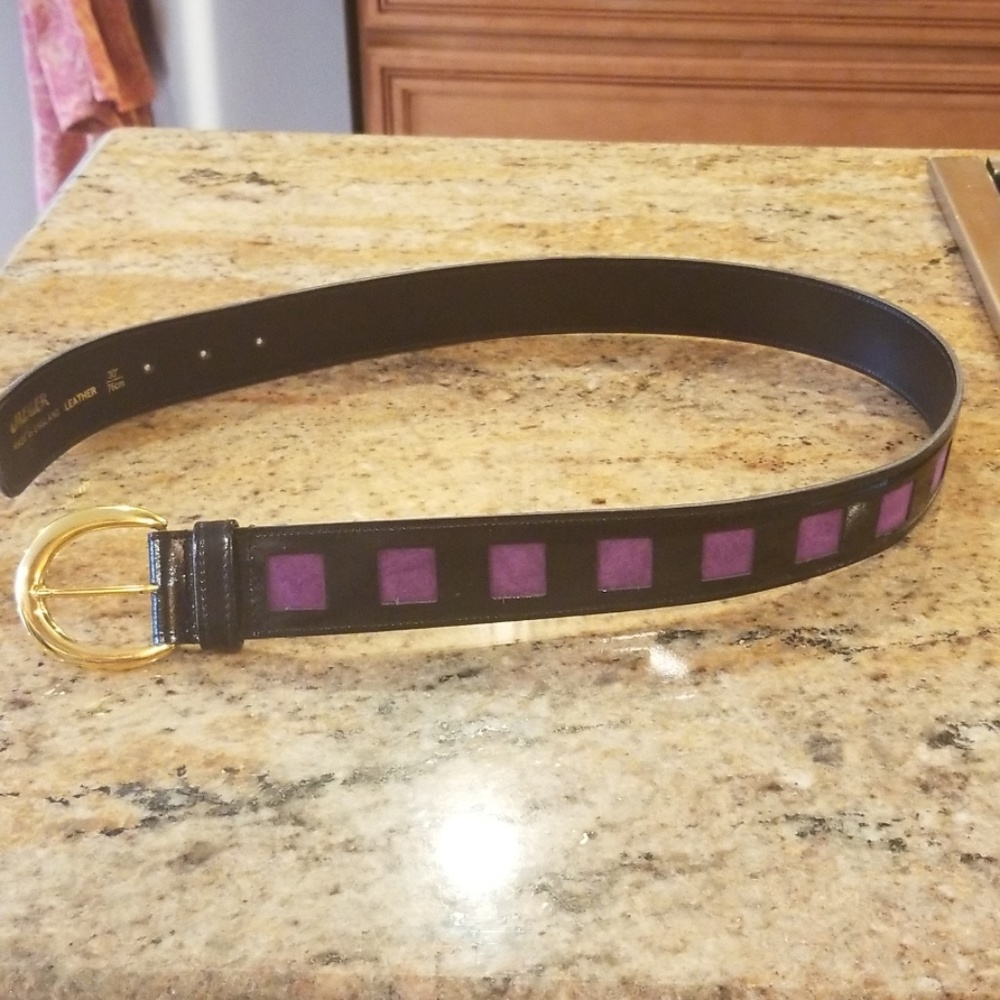Jaeger Vintage Leather Belt